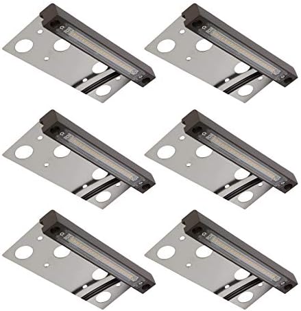 GKOLED 6-Pack 6.8 Inch UL Listed Hardscape Lights with 30-Pack Waterproof Large Size Wire Connectors - Image 2
