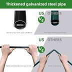 4.9x8.5FT Garden Arch Trellis for Climbing Plants Outdoor - Image 7