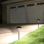 Lumina Lighting® 3W Landscape Lighting 12V Landscape Lights Low Voltage Landscape Path Lights Warm White Waterproof Outdoor Replaceable G4 LED Bulb for Garden Pathway Lawn Yard (Black, 2-Pack) - Image 2