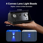 12 Pack RGB Solar Up and Down Wall Lights Color Changing Outdoor - Image 3