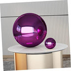 Stainless Steel Reflective Gazing Globe Shiny Mirror Finish Garden Decor Weather Resistant Metal Sphere for Outdoor Ornamentation and Patio Accents - Image 2
