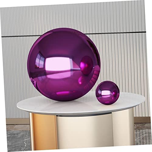 Stainless Steel Reflective Gazing Globe Shiny Mirror Finish Garden Decor Weather Resistant Metal Sphere for Outdoor Ornamentation and Patio Accents - Image 2