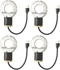 Farm Innovators 150W Premium Electric Submersible DeIcer Heater w/Internal Thermostat for Bird Baths & Concrete Fountains, Cast Aluminum (4 Pack) by FarmInnovatorsInc