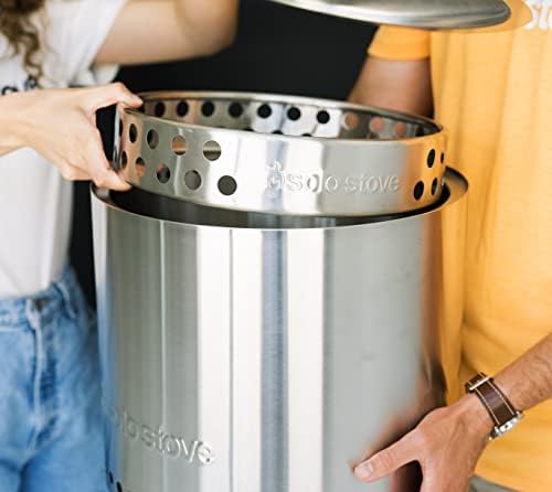Solo Stove Ranger Stand - Durable 304 Stainless Steel, Heat-Resistant, Portable Elevated Fire Pit Accessory for Safe Use on Decks and Camping - Ideal for Smokeless Fire Pits and Outdoor Fireplaces - Image 5