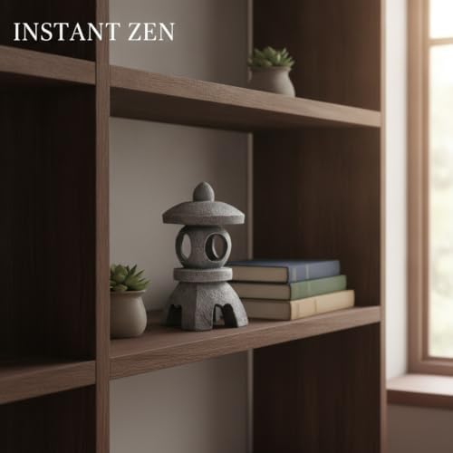 Resin Pagoda Lantern, 1 PC - Image 2