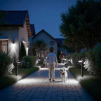 CREATESTAR Solar Flood Lights Outdoor with Remote Control Dimmable, Waterproof Super Bright Solar Powered Security Spot Lights for Porch Patio Yard Garage 150W - Image 4