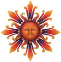Regal Art & Gift Large Metal Sun Wall Decor, Indoor & Outdoor Sunburst Art by REGALARTGIFT