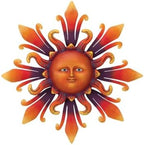 Regal Art & Gift Large Metal Sun Wall Decor, Indoor & Outdoor Sunburst Art by REGALARTGIFT