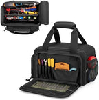 Rexmica 12-Inch Tool Organizer Bag with Anti-friction Bottom, Black by Rexmica