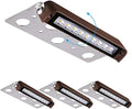 LEONLITE 4-Pack 7 Inch LED Hardscape Lighting, 2700K Soft White by LEONLITE