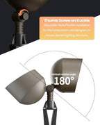 Cheopha PAR36 Low Voltage Landscape Spotlight, 10W 12V, 850LM, 2700K, 1pc - Image 4
