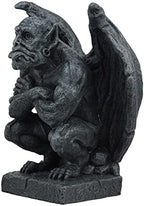 Ebros Winged Watchman Gothic Troll Gargoyle Statue Night Sentry Guardian Gargoyle Decorative Figurine 6.5" Tall - Image 5