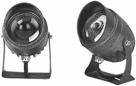 Outdoor Spot Lights - Long Distance Floodlight, 10W Rotating Narrow Spotlight Led Beam Light, IP65 Waterproof Wall Washer, Outdoor Architectural Wall Lamp LED Landscape Lighting(Green,A-(AC85-265V)) by Unknown