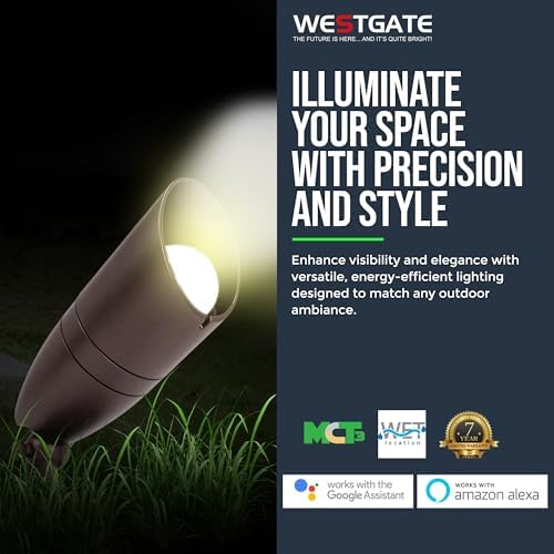 Westgate RGBW LED Spot Light - Oil-Rubbed Bronze, Bluetooth WG APP, 700LM, 12-24V, Deck, Driveway, Landscape, Recessed Lighting, Can Lights, Pot Lights, Outdoor, Dimmable, Garden, Patio, Accent - Image 2