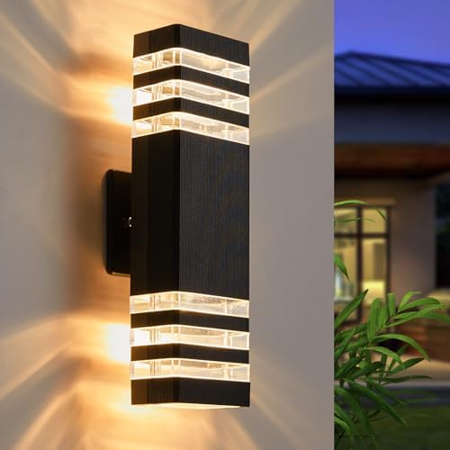 LMP LED Outdoor Wall Light, Aluminum IP65 Waterproof Porch Lights by LMP