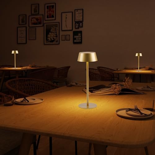 Portable Outdoor Table Lamp, 50h Runtime Battery Operated Table Light,4Pack - Image 2