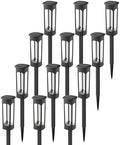 VOLISUN Solar Pathway Lights,12 Pack LED Solar Lights Outdoor Waterproof, Landscape Lighting,Cool Whtie Color Solar Path Lights,Landscape Lights,Solar Garden Lights for Yard Lawn Driveway Walkway by VOLISUN