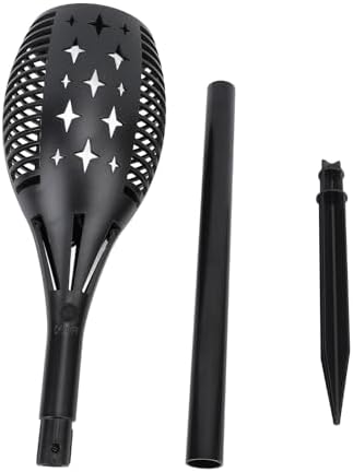 Solar Torch Light, 96 LEDs, 38lm, IP65, Flickering Flame - Image 6