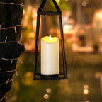 Homemory Flameless Candles with Timer and Remote Control, Battery Operated LED Candles, Realistic Fake Plastic Candles for Wedding, Festival, Home Decor, Waterproof Outdoor, D3”H4”6”8” - Image 5