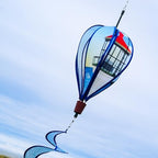 In The Breeze 0987 Coastal Lighthouse Hot Air Balloon-6 Panel Wind Decoration - Image 5