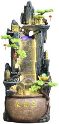 Cascading Rock Outdoor Water Fountain Rockery Water Decoration, Living Room Courtyard Water Circulation Fountain Landscape, Office Decoration Fish Tank for a Calming in Outdoor(M) by Unknown