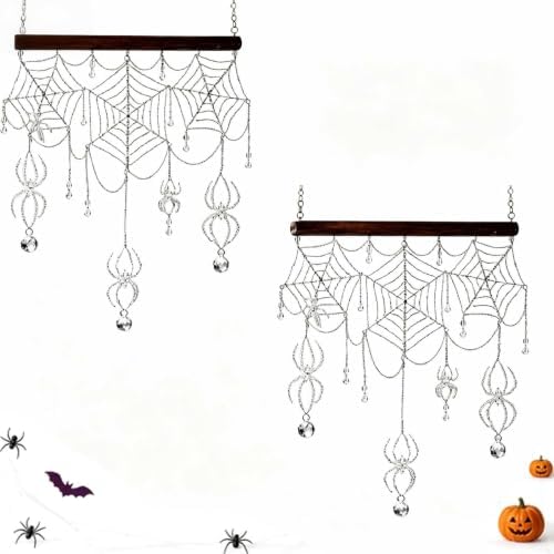 Hanging DIY Kit: 3D Beaded Spiderweb by Unknown