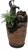 Glenville Water Pump Cascading Water Fountain by Feng+Shui+Import
