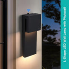 Tarentlight Dusk to Dawn Outdoor Wall Lights 2 Packs,Modern Minimalist Outdoor Fixture Wall Mount,Anti-Rust Sturdy & Sleek Outside Lights for House Porch Garage Patio,3000K 17W Integrated LED - Image 3