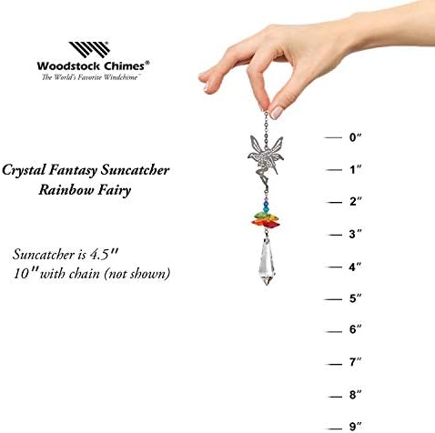 Woodstock Chimes Rainbow Makers Crystal Suncatchers Crystal Fantasy, Rainbow Fairy - Image 4