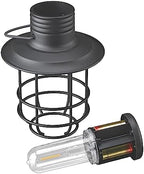 Xodus Battery Operated Outdoor LED Edison Lantern, 8-inch - Image 3