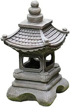 Outdoor Garden Animal Statues Patio Décor, Garden Floor Standing Statues, Outdoor Stone-Like Sculptures Patio Yard Decor Zen Pagoda Stupa Lantern Crafts Ornaments by Unknown