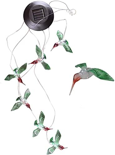 Wind Chimes Indoor Outdoor Solar Mobile LED Light Color Changing Wind Chimes Dragonfly Pendant Aeolian Bell Yard Garden Home Decoration Hanging Ornament - Image 5