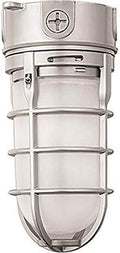 Lithonia Lighting OVT LED P1 40K 120 DNA M6 Vapor Tight Ceiling Mount Outdoor Light, 4.25-Inch, Gray by AcuityBrands