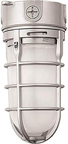 Lithonia Lighting OVT LED P1 40K 120 DNA M6 Vapor Tight Ceiling Mount Outdoor Light, 4.25-Inch, Gray by AcuityBrands