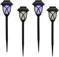 Toddmomy Antique Style Solar Lawn Light 0.5w 4 Pack Waterproof Yard by Toddmomy