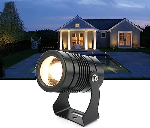 Spotlight Led Beam Light - Led Spot Lights, Exterior Wall Projector Lights, Long Distance Irradiation Narrow Beam Lamp, IP67 Waterproof Outdoor LED Spotlight, For Building Lighting ( Color : Warm Ligh by Unknown