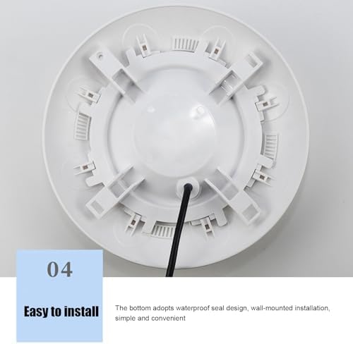 Diyeeni Pool LED Lights for Inground Pool, 12V AC Submersible Pool Lights with Remote, RGB Colorful Battery Powered IP68Waterproof Lights for Ponds, Parties, Aquariums (25W) - Image 6