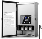 SUNVIE 600W Low Voltage Transformer with 3 Zone, Photocell Sensor & Timer by SUNVIE
