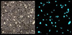 Glow in The Dark Glass - for Concrete Landscape Aquarium (Glass Small Rocks (@ 1/4" Size), Blue) - Image 5