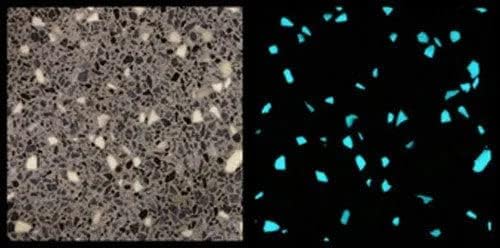 Glow in The Dark Glass - for Concrete Landscape Aquarium (Glass Small Rocks (@ 1/4" Size), White) - Image 5