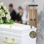 Personalized Sympathy Wind Chimes, Cross Wind Chime - Image 6