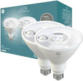GE LED+ Motion Sensor LED Light Bulbs, 15W, PAR38 Outdoor Security Floodlight, Warm White (2 Pack) by Unknown