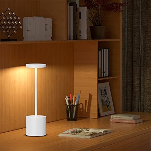 Cordless Table Lamp Rechargeable,Battery Powered LED Outdoor Table Light - Image 3