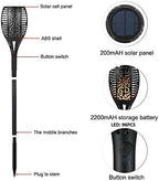 TRENDY Moon Solar Lights Outdoor,Waterproof Flickering Flames Torches Light 96 LED Spotlights Landscape Decor Lighting Dusk to Dawn Auto On/Off Security Torch Light for Garden Patio Driveway (2 Pack) - Image 4