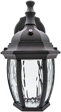Maxxima LED Black Outdoor Wall Light, 580 Lumens 3000K, Dusk to Dawn Sensor - Image 2
