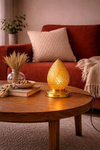 Set of 2 Moroccan Brass Wall Lamp Sconce Home Decor, Handmade Lighting Copper Metal Lights Turkish Lamp, Ramadan Candle Lantern, Candle Holder, Indoor Outdoor, Patio, Porch, Shelf, Garden (Egg) - Image 6