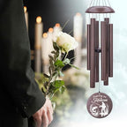 Personalized Wind Chimes Fishing in Heaven for Loss Dad - Image 6