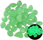 Glowing Stone Luminous Pebbles, Luminous Pebbles Glow in The Dark, Used for Garden Walkway Decoration, Aquarium Fish Tanks, Park Decorations, Etc., Decorative Resin Gravel (Size : 500PCS) by Unknown