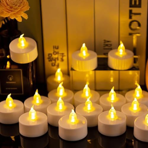 Nancia LED Tea Lights Battery Operated Flameless Candles 200Pack WarmYellow - Image 2