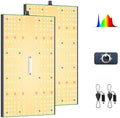 2-Pack 70W LED Grow Lights, Full Spectrum for Optimal Plant Growth, Hangable for Versatile Indoor Gardening by MELONFARM